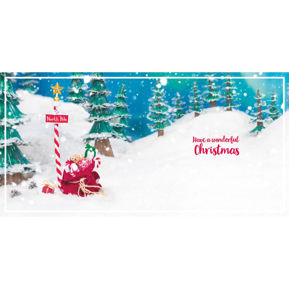3D Holographic Sack Of Presents Me to You Bear Christmas Card Extra Image 1
